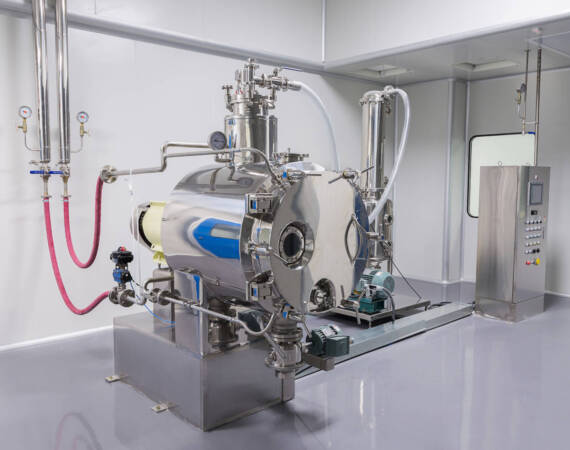 plant picture, clean room equipment and stainless steel machines